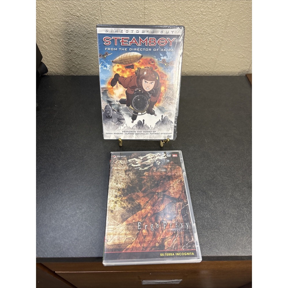 2~DVDs~Ergo Proxy 05 Terra Incognita~Steamboy from the Director of Akira